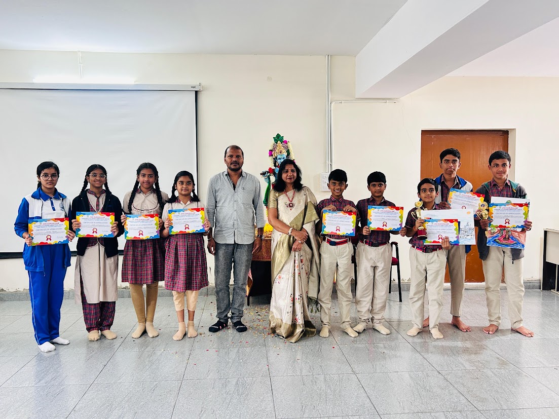 CLUSTER COMPETITIONS AT JIVA GURUKULAM KUKATPALLY