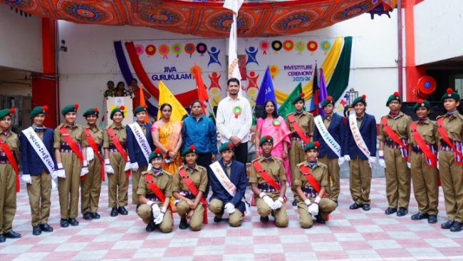 Investiture Ceremony 2025-26 JIVA GURUKULAM School Kukatpally
