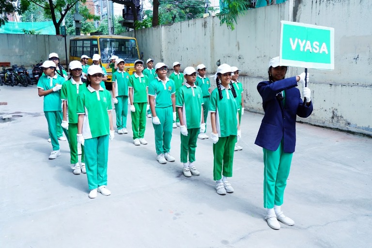 JIVA GURUKULAM Kukatpally Students Green group