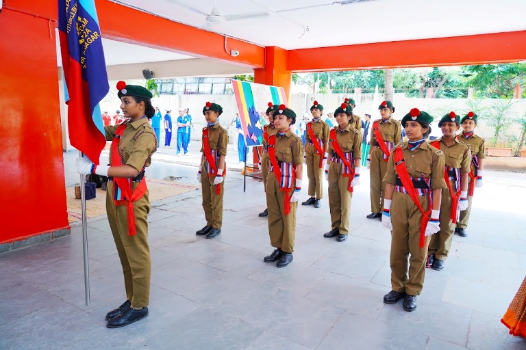 JIVA GURUKULAM Kukatpally Students NCC