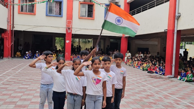 Jiva Gurukulam School Independence Day Celebrations